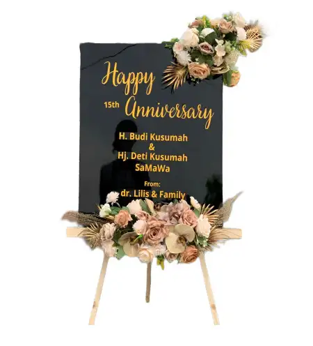 Papan Bunga Akrilik Cihuni